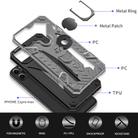 For iPhone 11 Pro Armor Knight Series 2 in 1 PC + TPU Protective Case with Ring Holder(Grey) - 3