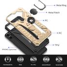 For iPhone 11 Pro Armor Knight Series 2 in 1 PC + TPU Protective Case with Ring Holder(Gold) - 3