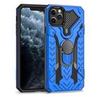 For iPhone 11 Pro Armor Knight Series 2 in 1 PC + TPU Protective Case with Ring Holder(Blue) - 2