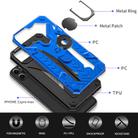 For iPhone 11 Pro Armor Knight Series 2 in 1 PC + TPU Protective Case with Ring Holder(Blue) - 3