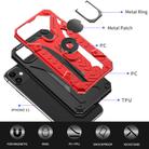 For iPhone 11 Armor Knight Series 2 in 1 PC + TPU Protective Case with Ring Holder(Red) - 3