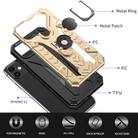 For iPhone 11 Armor Knight Series 2 in 1 PC + TPU Protective Case with Ring Holder(Gold) - 3