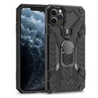 For iPhone 11 Pro Max Armor Knight Series 2 in 1 PC + TPU Protective Case with Ring Holder(Black) - 2