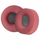 2pcs Ice Silk Cloth Earphone Replacement Earpads Pads For Sony WH-H800(Twilight Red) - 1