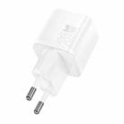 hoco N64 Ingenious GaN PD20W Type-C Single Port Charger, EU Plug(White) - 2