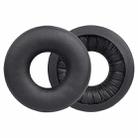 2 Pack Protein Leather Earphone Replacement Earpads Pads For Sony WH-CH520(Black) - 1