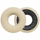2 Pack Protein Leather Earphone Replacement Earpads Pads For Sony WH-CH520(Light Gold) - 1