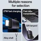 Yesido GS27 Type-C Female to 8 Pin Male Charging Adapter(Black) - 5