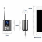 XTUGA A2 UHF Lavalier Headworn Wireless Microphone with Bodypack Transmitter(Black) - 3