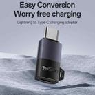 Yesido GS28 8 Pin Female to Type-C Male 60W Charging Adapter(Black) - 2