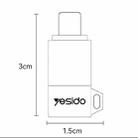 Yesido GS28 8 Pin Female to Type-C Male 60W Charging Adapter(Black) - 3