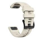 For Garmin 20mm Quick Release Solid Color Silicone Watch Band(Starlight Color) - 3