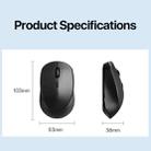 DUX DUCIS DM Series Bluetooth 2.4GHz Wireless Mouse(Black) - 4