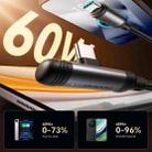 JOYROOM S-A56 EnjoyX Series 60W Type-C to Type-C 90 Degree Fast Charging Data Cable, Length:1.2m(Black) - 2