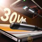 JOYROOM S-A56 EnjoyX Series 30W Type-C to 8 Pin 90 Degree Fast Charging Data Cable, Length:1.2m(Black) - 2