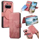 For Nothing CMF Phone 3a CaseNeo MagSafe RFID Anti-theft Retro Leather Phone Case(Pink) - 1