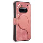 For Nothing CMF Phone 3a CaseNeo MagSafe RFID Anti-theft Retro Leather Phone Case(Pink) - 3