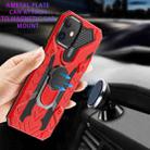 For iPhone 12 mini Iron Knight Series 2 in 1 PC + TPU Phone Case with Ring Holder(Red) - 6