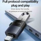 Yesido GS31 USB 3.0 Female to Type-C Male 18W Charging Adapter(Black) - 2