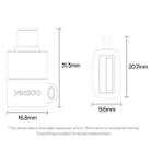 Yesido GS31 USB 3.0 Female to Type-C Male 18W Charging Adapter(Black) - 4