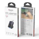 Yesido GS31 USB 3.0 Female to Type-C Male 18W Charging Adapter(Black) - 5