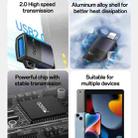 Yesido GS32 USB 2.0 Female to 8 Pin Male 480Mbps Charging Adapter(Black) - 6