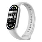 Original Xiaomi Smart Band 10, 1.72 inch AMOLED Screen 5ATM Waterproof Smart Watch, Support Blood Oxygen / Heart Rate Monitor(Silver) - 1