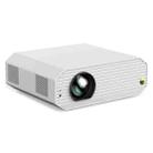 VIVIBRIGHT K5000SE 1920x1080P 1800ANSI Android 9.0 Screen Mirror Smart Projector, AU Plug(White) - 1
