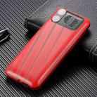 K3 2G Keypad Phone, 2.4 inch, LED Flashlight, Big Keyboard Big Fonts, SOS, Network: 2G, Dual SIM, Plug:US Plug(Red) - 3