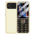 K3 2G Keypad Phone, 2.4 inch, LED Flashlight, Big Keyboard Big Fonts, SOS, Network: 2G, Dual SIM, Plug:US Plug(Gold) - 1