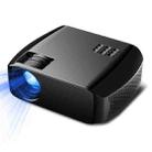 VIVIBRIGHT F10 Lite 1920x1080P 250ANSI Screen Mirroring Smart Projector, AU Plug(Black) - 1