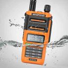 Baofeng UV-9R PRO Dot Matrix LCD Screen IP57 Waterproof Handheld Analog Walkie Talkie, Plug:US Plug(Orange) - 1