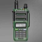 Baofeng UV-9R PRO Dot Matrix LCD Screen IP57 Waterproof Handheld Analog Walkie Talkie, Plug:US Plug(Green) - 1