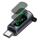 240W Type-C to Type-C Digital Display Adapter with Switch(Grey) - 1