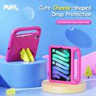 For iPad mini 6 / mini 2024 DUX DUCIS PUFF Series EVA Portable Holder Tablet Case(Pink) - 3