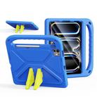 For iPad Air 2020 10.9 / 2022 DUX DUCIS PUFF Series EVA Portable Holder Tablet Case(Blue) - 1