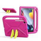 For iPad 10.2 2019 / 2020 / 2021 DUX DUCIS PUFF Series EVA Portable Holder Tablet Case(Pink) - 1