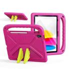 For iPad 2022 / 2025 DUX DUCIS PUFF Series EVA Portable Holder Tablet Case(Pink) - 1