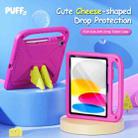 For iPad 2022 / 2025 DUX DUCIS PUFF Series EVA Portable Holder Tablet Case(Pink) - 3