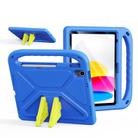 For iPad 2022 / 2025 DUX DUCIS PUFF Series EVA Portable Holder Tablet Case(Blue) - 1