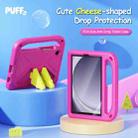 For Samsung Galaxy Tab A9 DUX DUCIS PUFF Series EVA Portable Holder Tablet Case(Pink) - 3