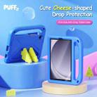 For Samsung Galaxy Tab A9 DUX DUCIS PUFF Series EVA Portable Holder Tablet Case(Blue) - 3