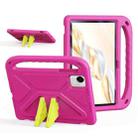 For Honor Pad X9a / X9 DUX DUCIS PUFF Series EVA Portable Holder Tablet Case(Pink) - 1