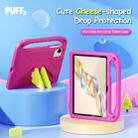 For Honor Pad X9a / X9 DUX DUCIS PUFF Series EVA Portable Holder Tablet Case(Pink) - 3