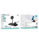 Borofone BQ29 Feliz 3-in-1 Wireless Fast Charger(Black) - 3