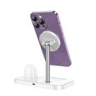 Borofone BQ29 Feliz 3-in-1 Wireless Fast Charger(White) - 2