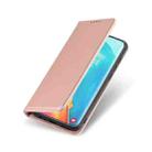 For Samsung Galaxy M60s Strong Magnetism Shockproof Horizontal Flip Liquid Feel Leather Case with Holder & Card Slots & Wallet(Rose Gold) - 3
