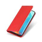 For Samsung Galaxy M60s Strong Magnetism Shockproof Horizontal Flip Liquid Feel Leather Case with Holder & Card Slots & Wallet(Red) - 3