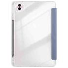 For Honor Pad 10 12.1 Clear Acrylic Deformation Leather Tablet Case(Lavender Purple) - 3