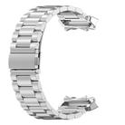 For Huami Amazfit T-REX 3 A2322 Tri-beads Flat Buckle Titanium Alloy Watch Band(Silver) - 2